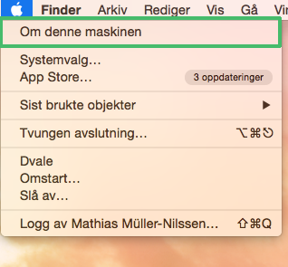 hvordan oppdatere til el capitan